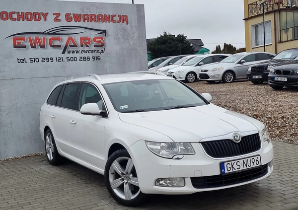 Skoda Superb cena 34900 przebieg: 149000, rok produkcji 2010 z Bełżyce małe 781